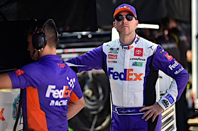 FedEx的退出会导致Denny Hamlin跟随吗？