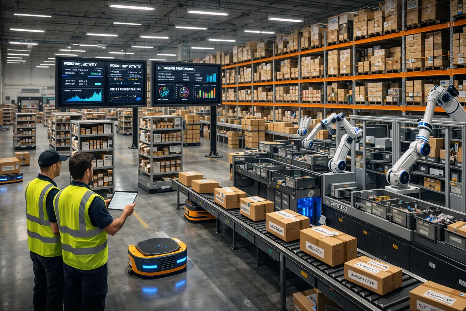 UK 仓库自动化渗透率跃升：2026 年 4.4 亿单压力下的智能履约革命