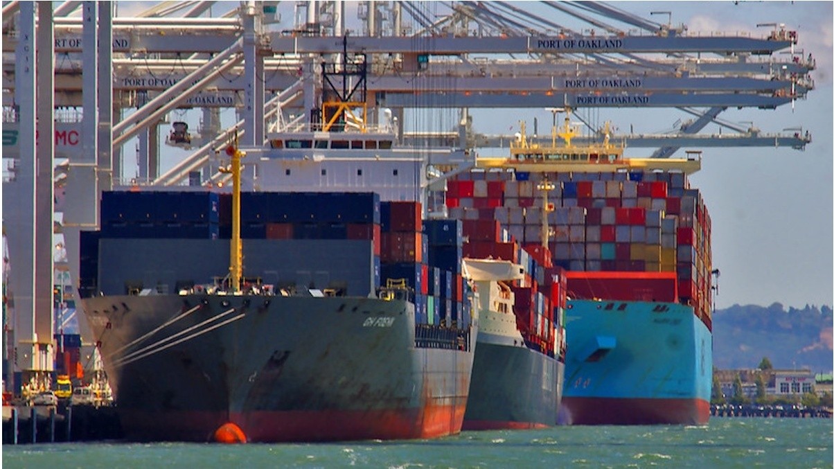 奥克兰港4月出口量超进口量 — FreightWaves