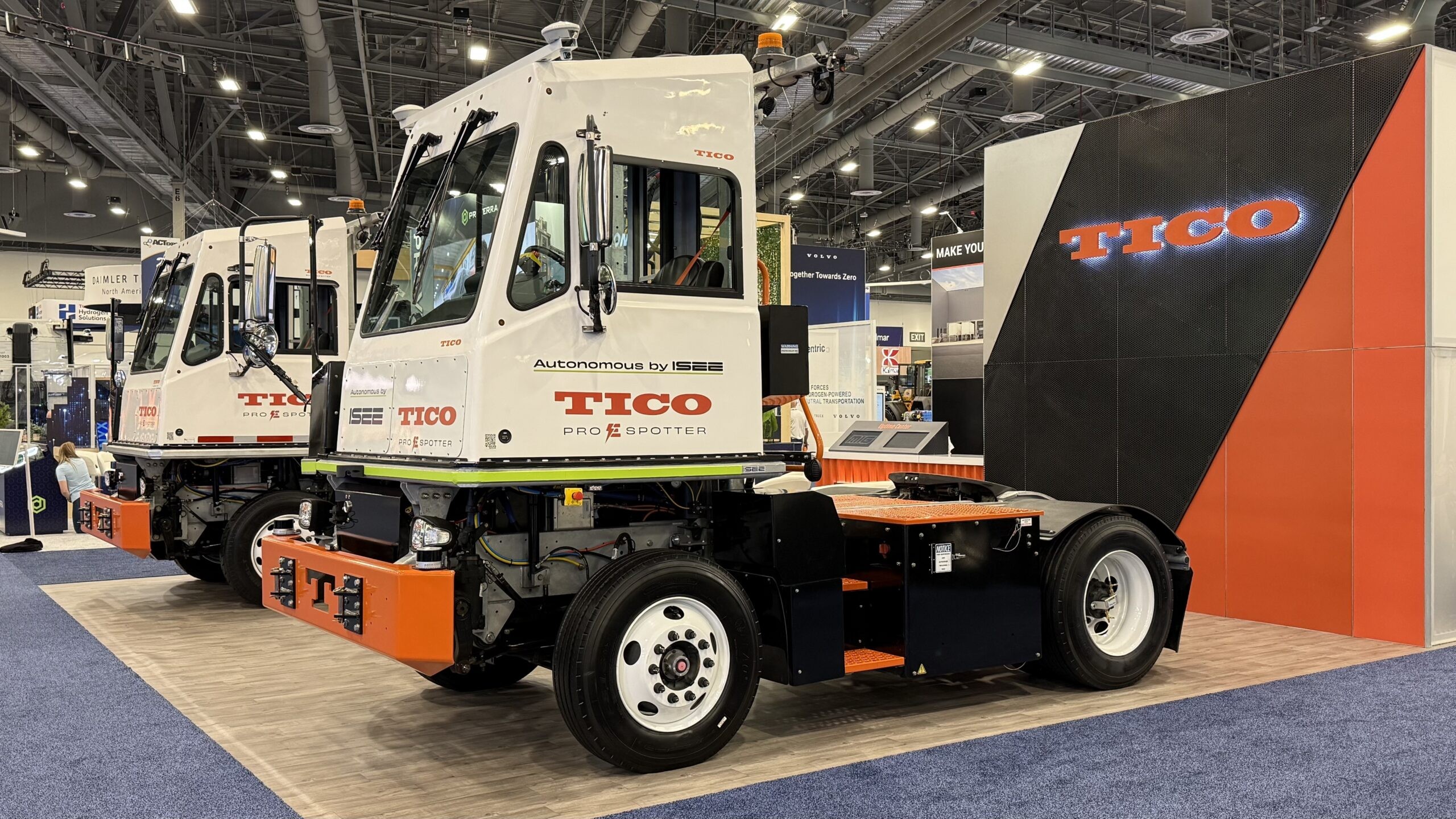 ISEE AI Yard Trucks Achieve 98% One-Stop Parking — FreightWaves