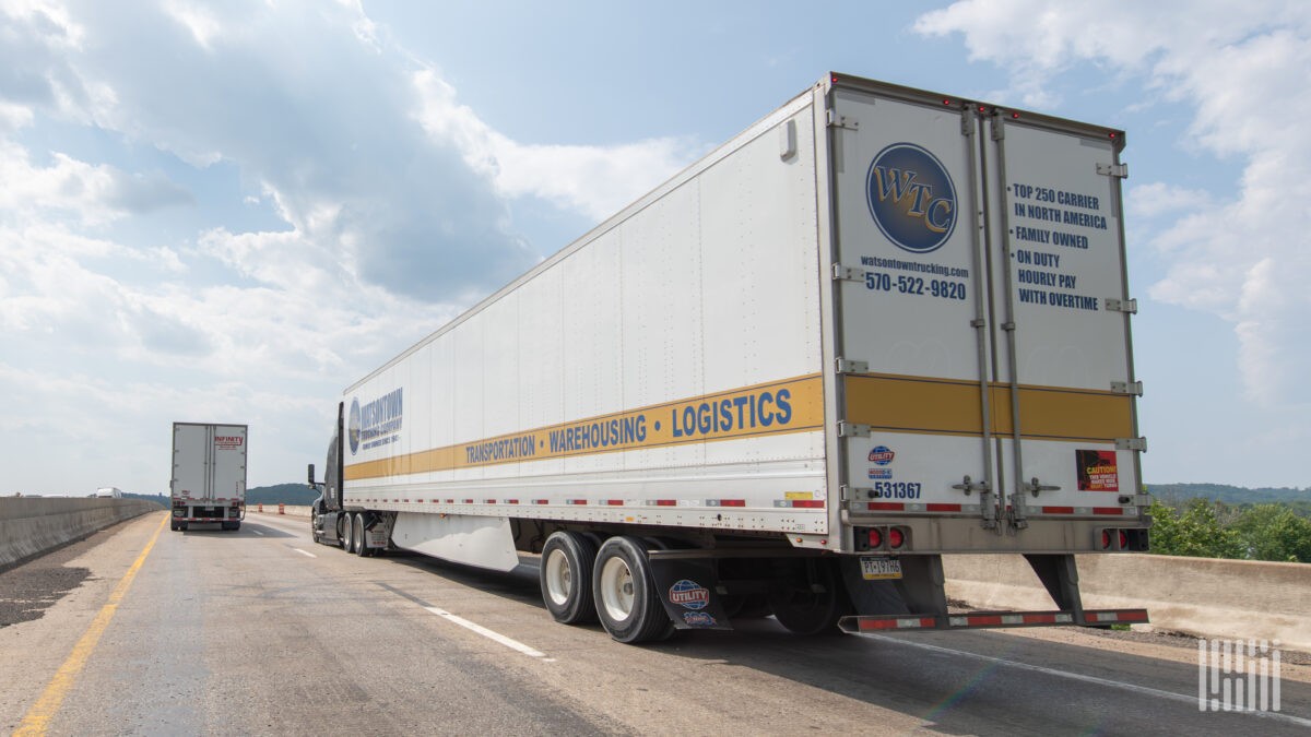 美国整车货运平均运距同比下滑11% — FreightWaves